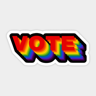 Vote! 2020! Sticker